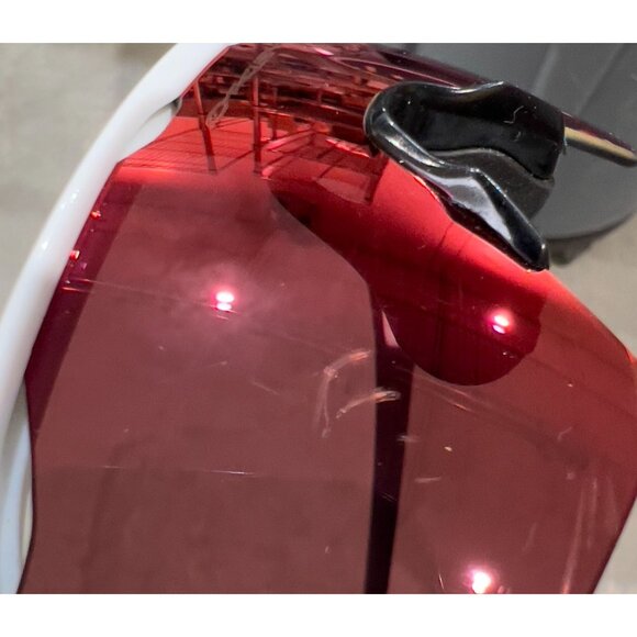 Oakley Youth Radar EV XS Path Sunglasses in White/Prizm Field - Picture 9 of 11